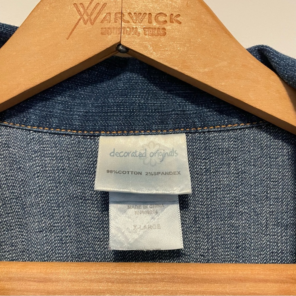 Bedazzled Denim Jacket - Picture 5 of 5